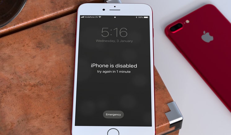 iPhone is disabled