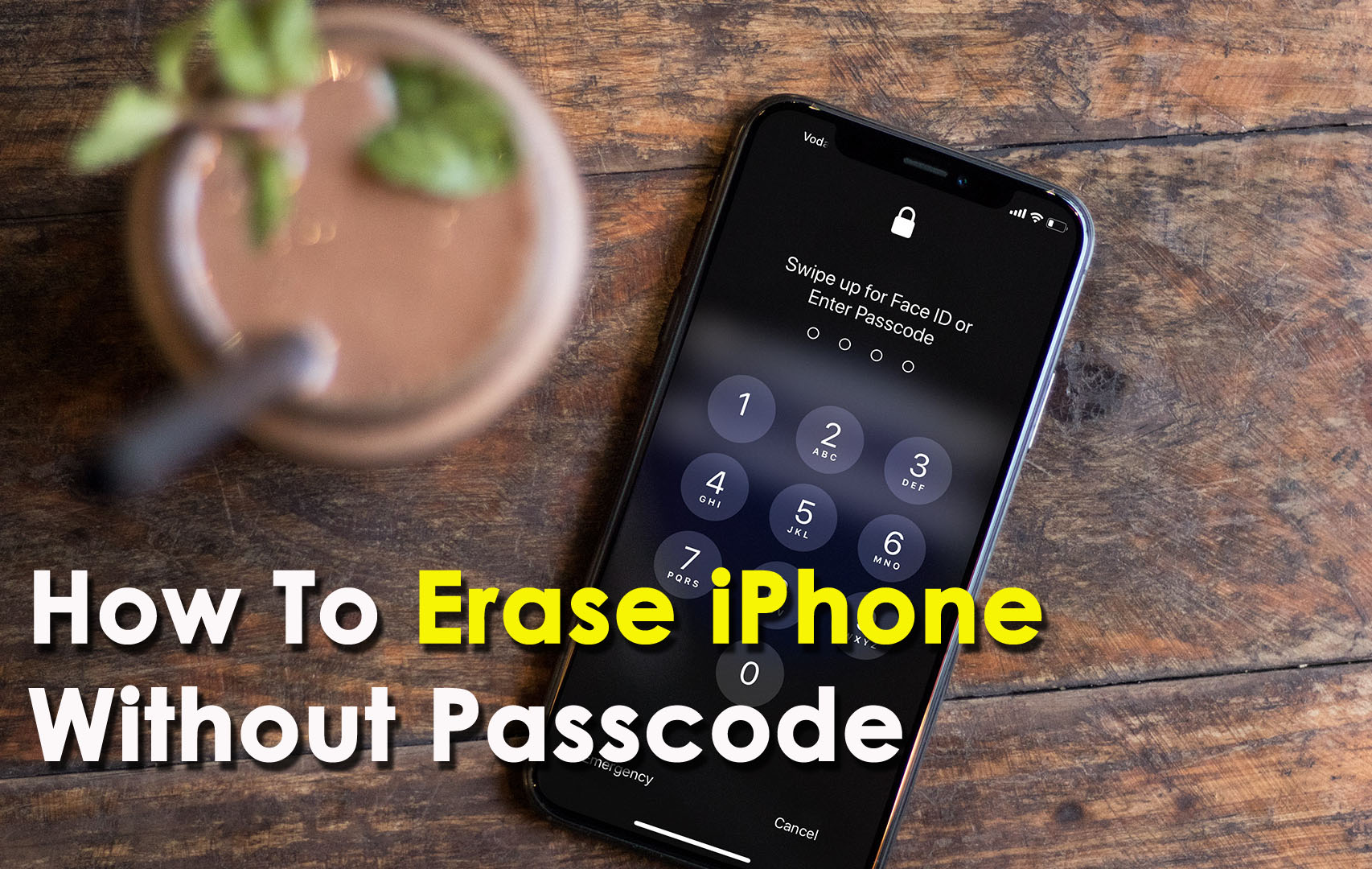 cant remember iphone passcode reset