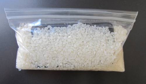 Put Samsung Galaxy in rice bag