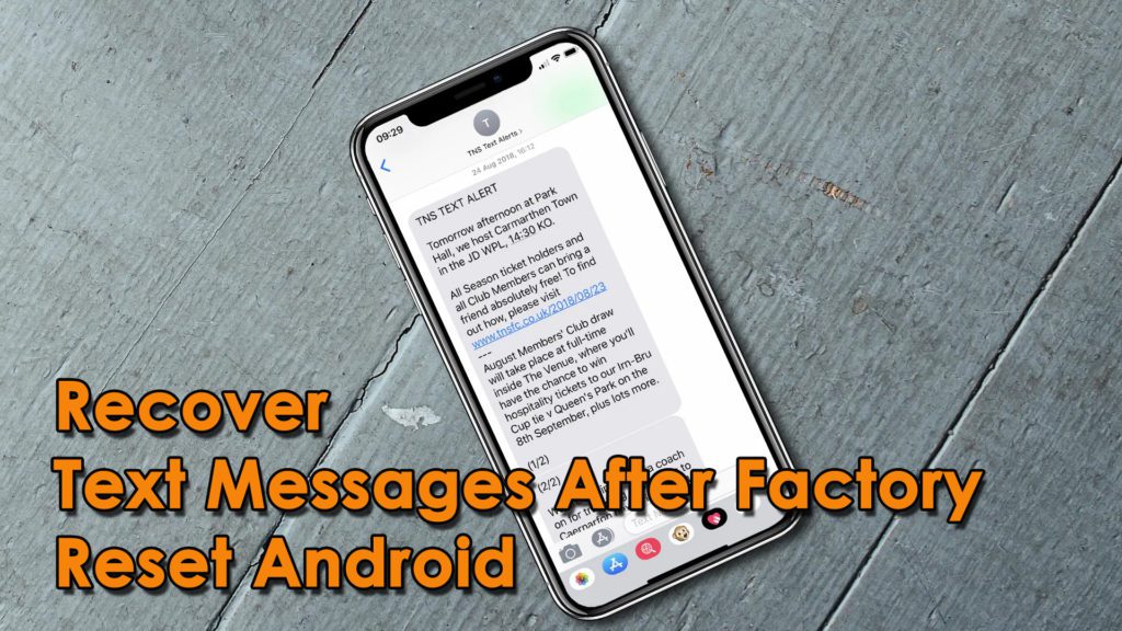 recover textra messages