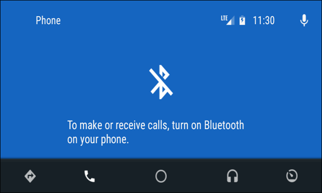 cable and bluetooth connection