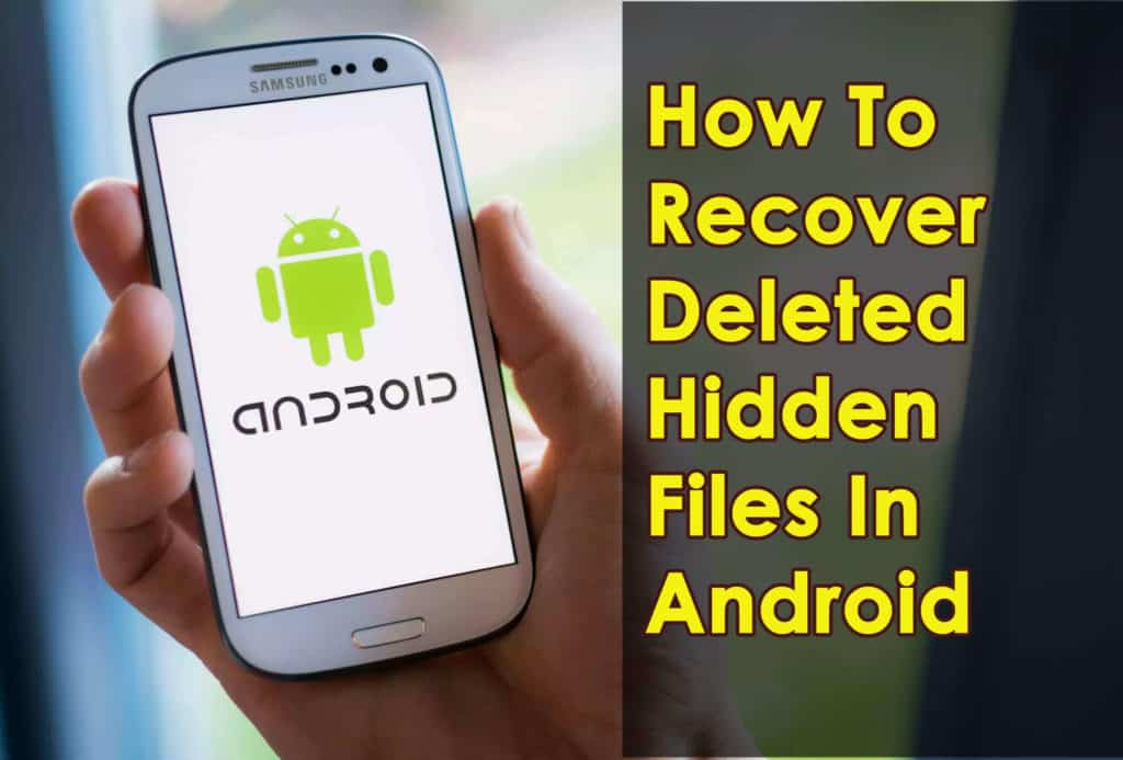 show hidden files android on pc