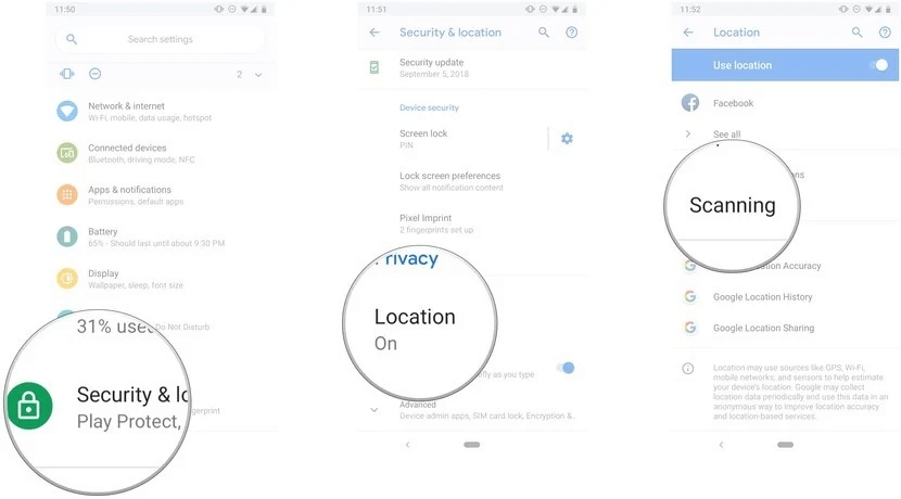 Improve Location Scanning Feature