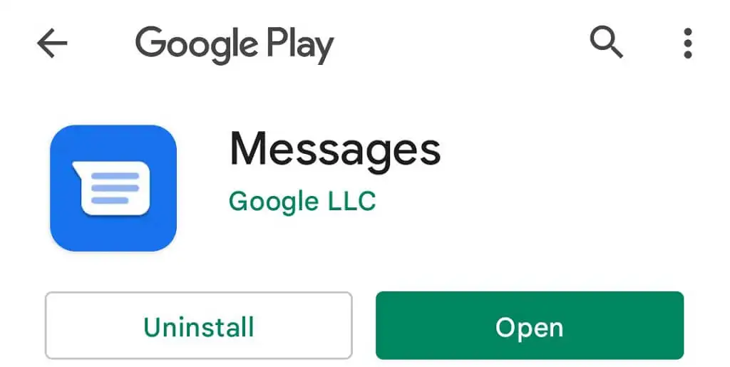 update messages app