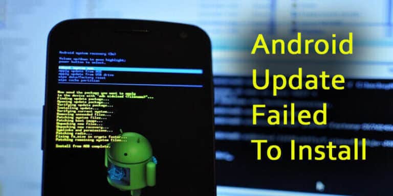 android phone software update download failed