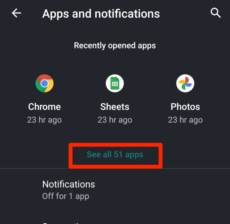 clear cache of Google play