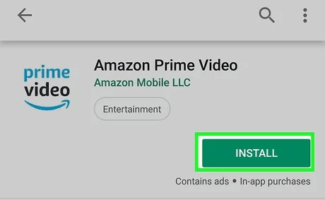 install Amazon prime