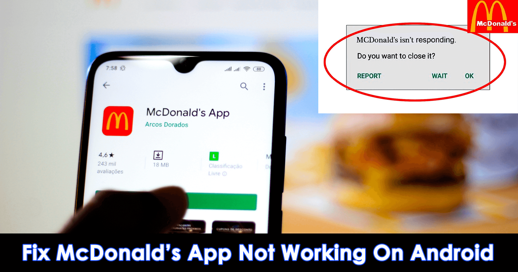 13 Ways To Fix McDonald’s App Not Working On Android