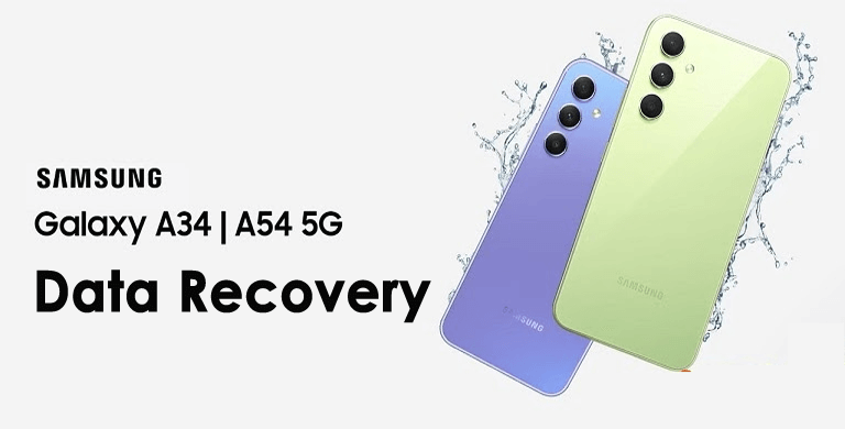 Recover data from Samsung galaxy a34/a54