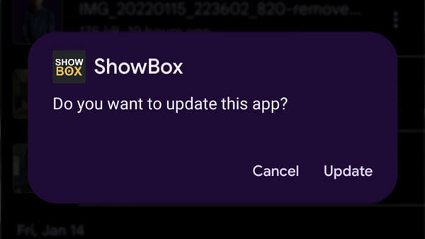 update showbox app
