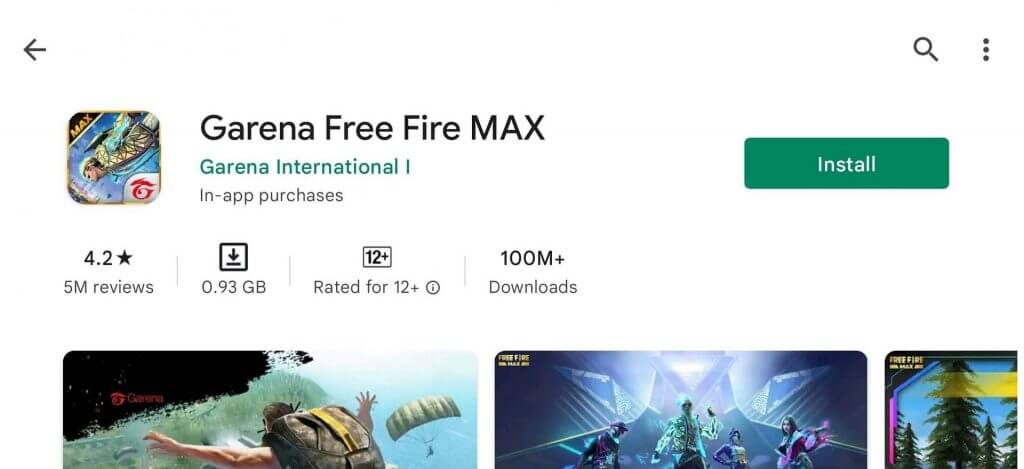 install free fire max