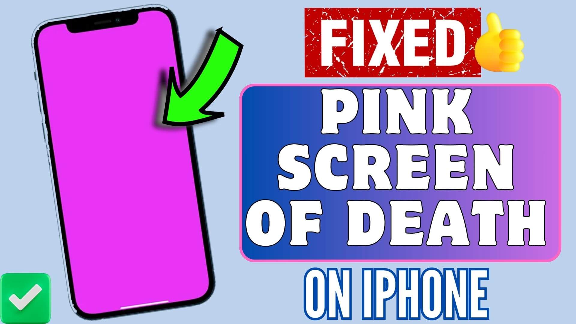 How To Fix iPhone Pink Screen Of Death (PSOD) Error
